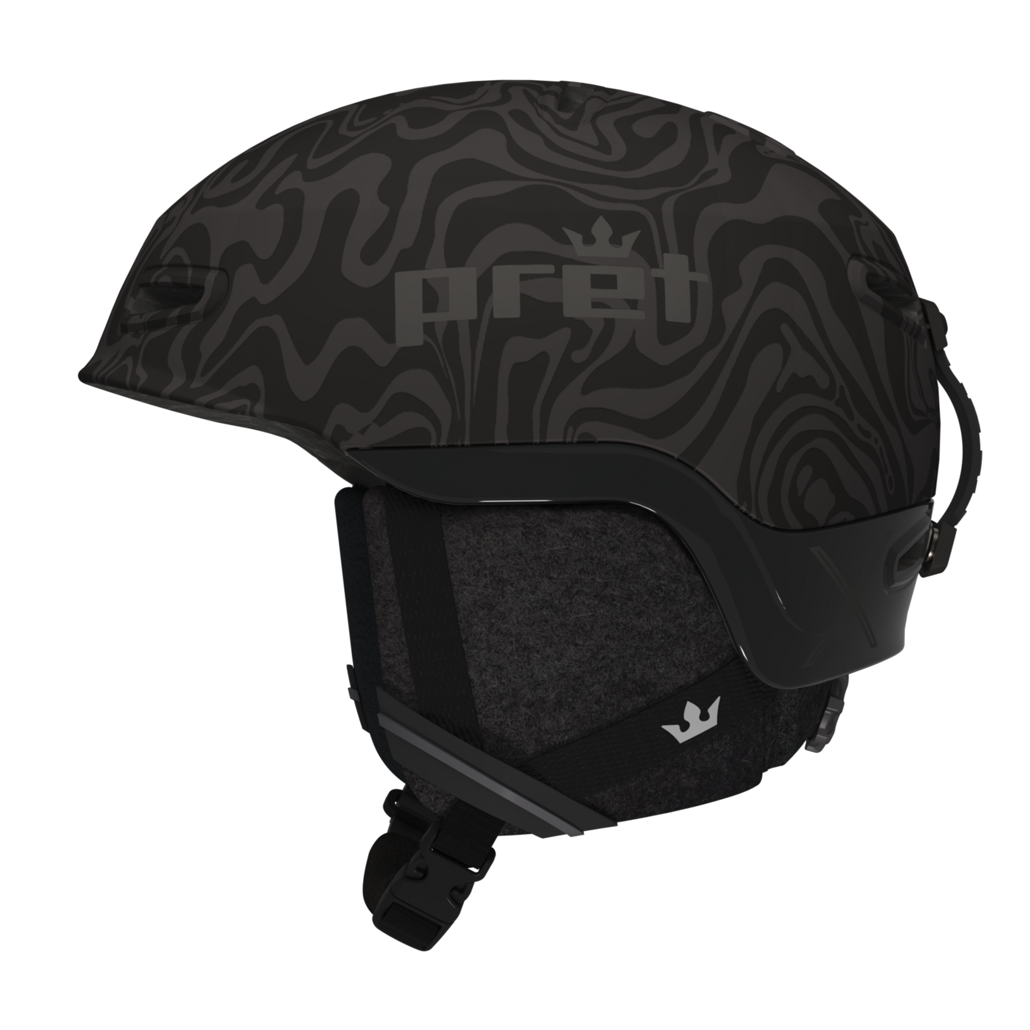 PRET　CYNIC　スキー　スノーボードヘルメット　LARGE59-62cm Pret_Moxie_Dazed_Black.png?v=