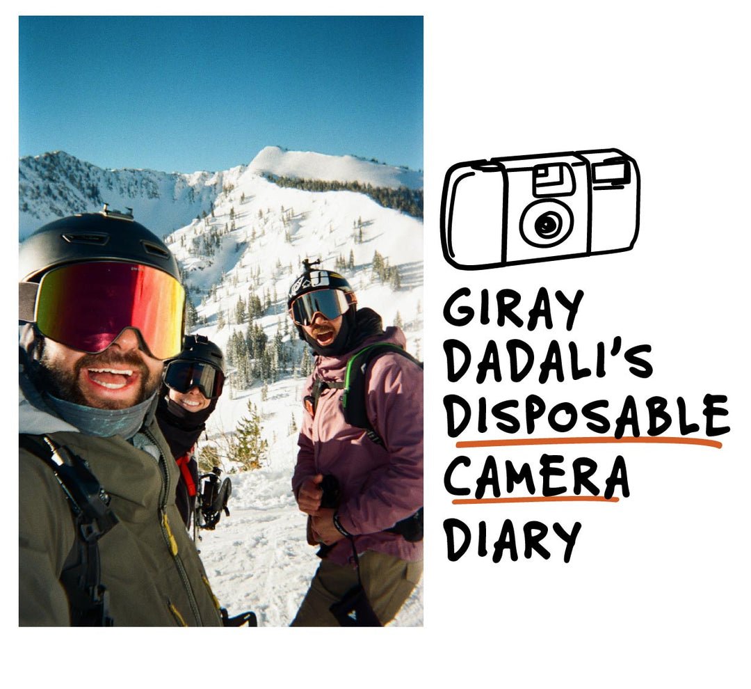 Trading Pixels for Powder: Giray Dadali’s Disposable Camera Diary - Pret Helmets