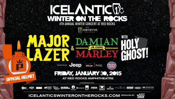 Icelandic’s Winter on the Rocks Concert Series for 2015 - Pret Helmets