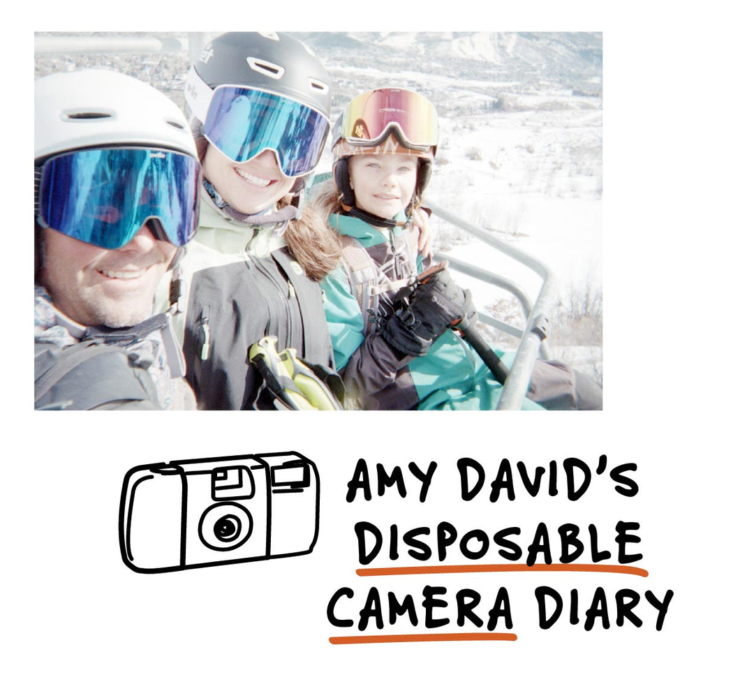 What Does A Family Ski Day Look Like For A Hard-Charging Skier? Amy David's Disposable Camera Diary. - Pret Helmets
