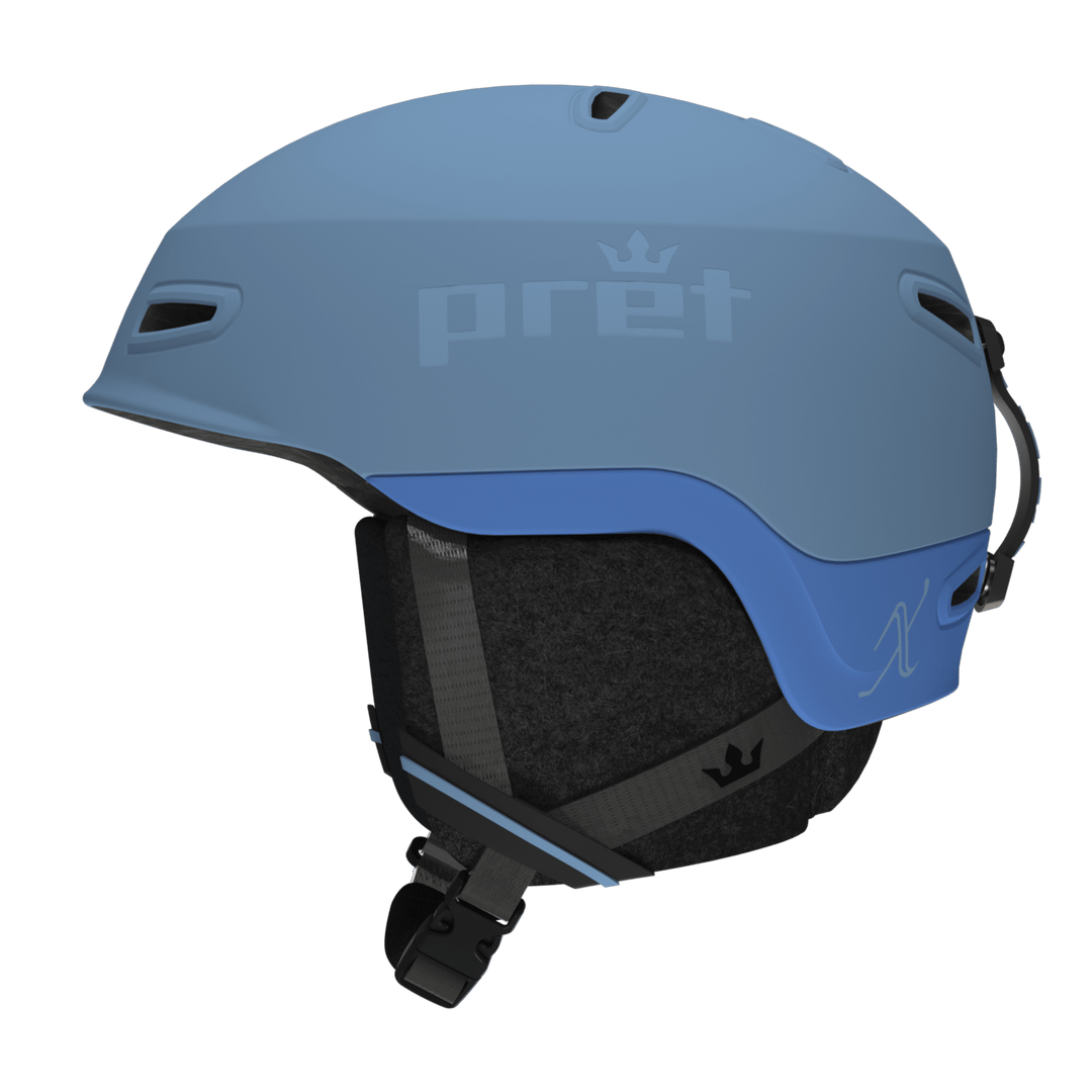 Pret Sol X Crystal Blue Extra Light Helmet S