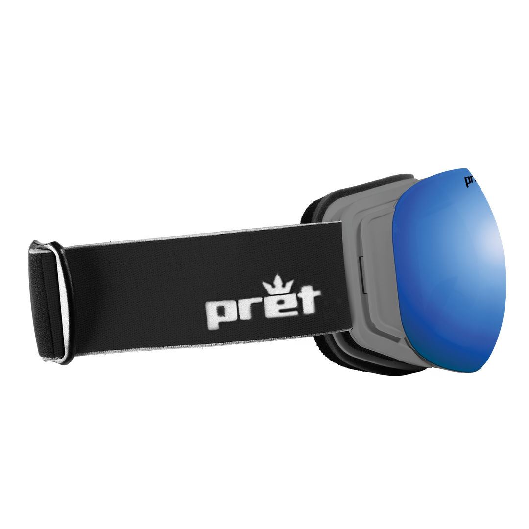 S Goggle - Blue Mirror Photochromic Lens