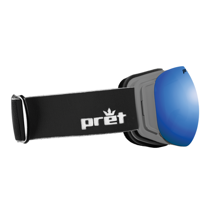 S Goggle - Blue Mirror Photochromic Lens